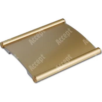 Informační tabulka Zlatá dveřní tabulka Plato 090&nbsp;o velikosti&nbsp;120 x 90 mm