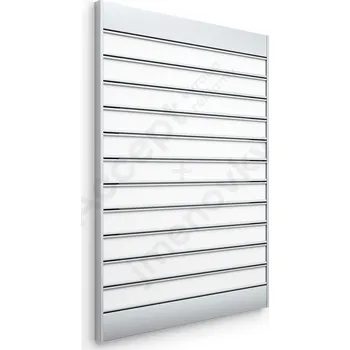 Informační tabulka Stříbrná&nbsp;dveřní tabulka&nbsp;SlimSlatz&nbsp;o velikosti&nbsp;187 x 265 mm&nbsp;s&nbsp;zásuvným systémem