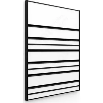 Informační tabulka Černá dveřní tabulka&nbsp;ACS&nbsp;o velikosti&nbsp;187 x 250 mm&nbsp;s&nbsp;zásuvným systémem