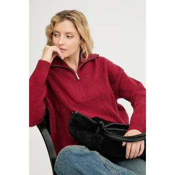 Dámský svetr Kašmírový svetr Answear.LAB 2713.fh červená 33X, vel. S/M