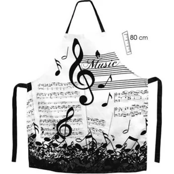 Kuchyňská zástěra - hudební motiv