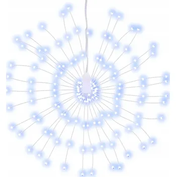 Vánoční dekorace Vánoční LED světelná dekorace 140 světýlek (17 cm) - studená bílá