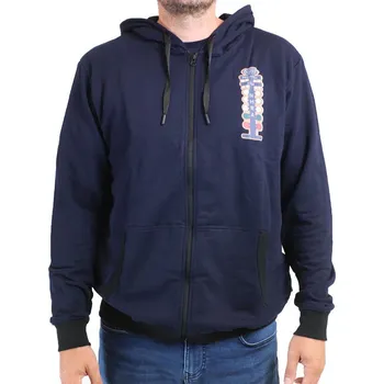 Pánská mikina Rusty Pistons Rufe navy blue mikina vel. M