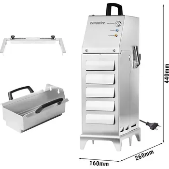 Příslušenství pro fritézu G.Gastro Přenosný filtr fritovacího oleje - 50 L/min - pro fritézy o objemu max. 20L