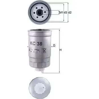 Palivový filtr KNECHT Palivový filtr KNC KC 38