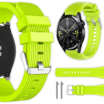 Řemínek na hodinky Řemínek Vanfone pro Huawei 22mm, zelený