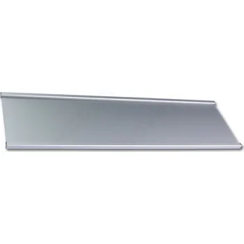 Informační tabulka Stříbrná dveřní tabulka Klassik Inox 132 o velikosti&nbsp;500 x 132 mm