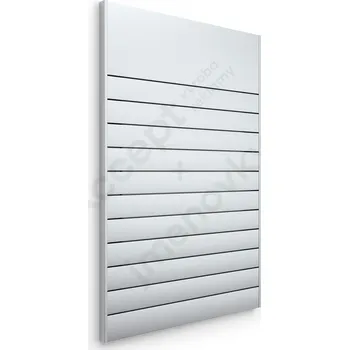 Informační tabulka Stříbrná&nbsp;dveřní tabulka&nbsp;SlimSlatz&nbsp;o velikosti&nbsp;187 x 285 mm&nbsp;s&nbsp;nezásuvným systémem