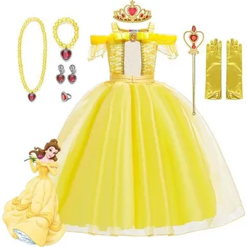 Dívčí šaty Dětské dívčí šaty Bella Kráska a doplňky 100 - 140 120 cm