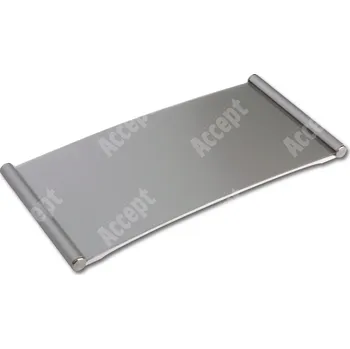 Informační tabulka Stříbrná dveřní tabulka Plato 210 o velikosti&nbsp;105 x 210 mm