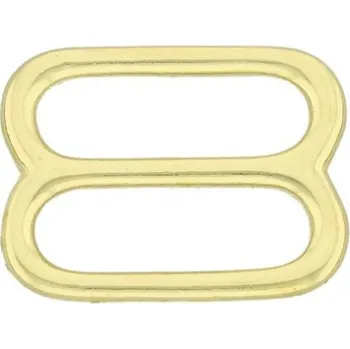 Pro Háčkování Posunovač na popruh 25 x 7 mm zlatý Počet: 1 ks