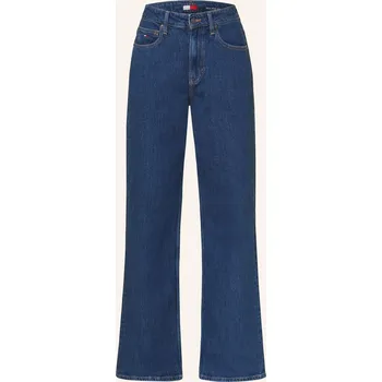 Dámské džíny Tommy Jeans Dámské Wide Leg Džíny Mia, 1bk denim dark, 38