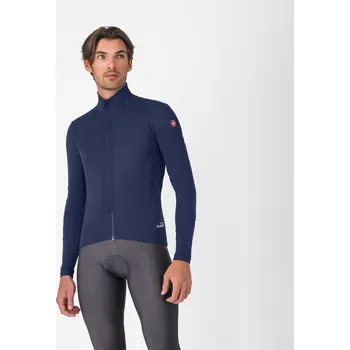 Cyklistická bunda Bunda na kolo CASTELLI PERFETTO AIR JACKET - BELGIAN BLUE XXL