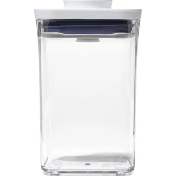 Dóza na potraviny Dóza na potraviny POP GOOD GRIPS 1,0 l, malý čtverec, plast, OXO