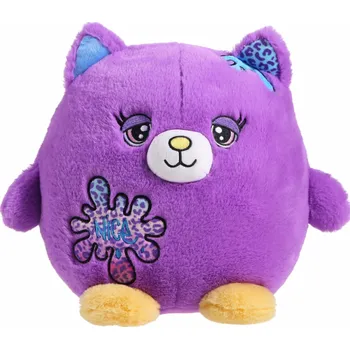 plyšák Plyšový kamarád - Kočka Fialinka 25 cm