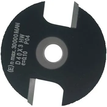 Řezný kotouč ENT kotoučová drážkovací fréza HW bez frézovacího vřetena 40 x 3 mm