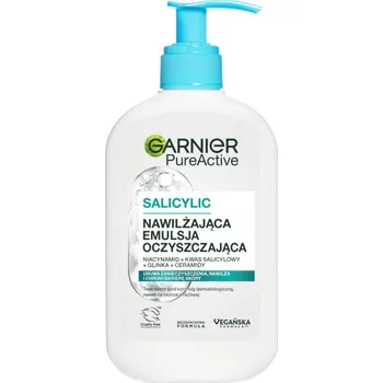 Pleťová emulze Garnier Clean Skin hluboce hydratační pleťová čistící emulze, 250 ml