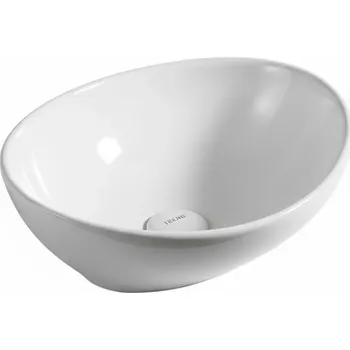 Umyvadlo Besteco keramické zaoblené umyvadlo Regina 41x32 cm