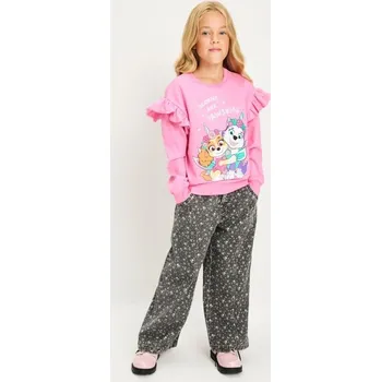 Dívčí mikina Sinsay - Mikina typu crewneck PAW Patrol - sytě růžová - 044GA-42X - 044GA-42X-116