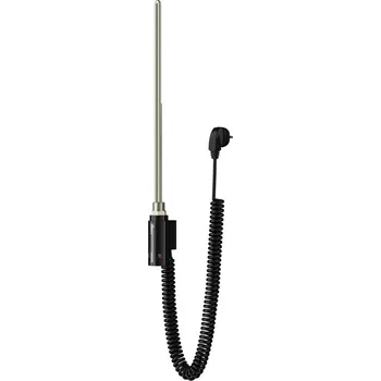 Topná tyč Instalprojekt Hoted Smart Topná tyč s WI-FI a termostatem, 1200 W, kroucený kabel, černá, RDOHOTED49BK