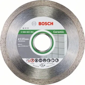 Řezný kotouč BOSCH Diamantový dělicí kotouč Standard for Ceramic Professional (2608603231)