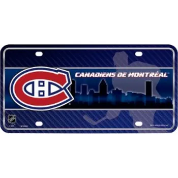 Plechová cedule Rico Cedule Montreal Canadiens NHL Metal License Plate