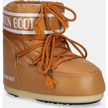 Dámská zimní obuv Sněhule Moon Boot MB ICON LOW NYLON hnědá barva, 80D1409340 M008 80D1409340.M008 82X, EUR 42/44