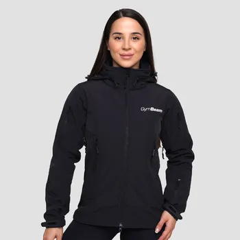 GymBeam Dámská bunda Softshell Black M