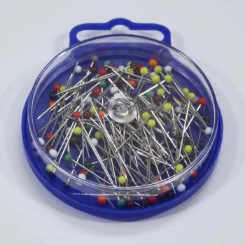 Špendlíky se skleněnou hlavičkou 0,60x30mm, 10g