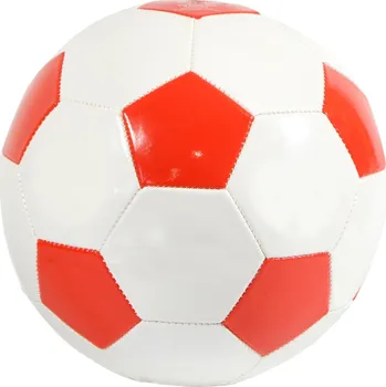 Fotbalový míč FOTBALOVÝ MÍČ BÍLO-ČERVENÁ ENERO R.5