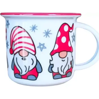 Hrnek Tina 0,10L Skřítek červený Český porcelán Dubí