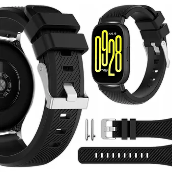 Řemínek na hodinky Řemínek Vanfone pro Xiaomi 22mm černý