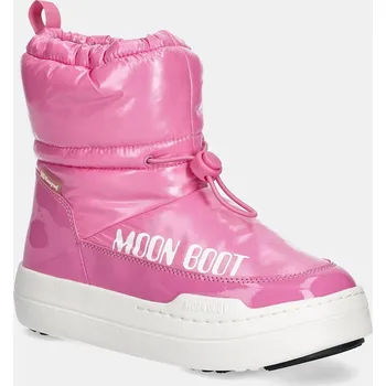 Dívčí sněhule Dětské zimní boty Moon Boot MB JR PARK TUBE MID GLITTER WP 80D3440110.35.38 růžová 42X, EUR 36