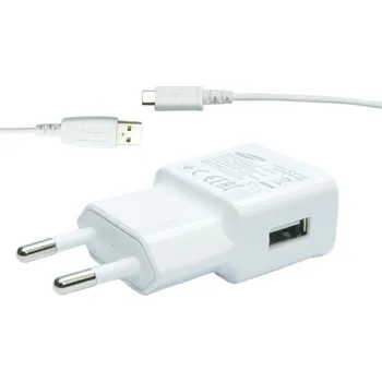 Síťová nabíječka Samsung microUSB typ B, USB pro Samsung 2000 mA 5 V bílá