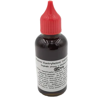 Doplněk stravy STEZA - Kvalitní Kontryhelová tinktura - FORTE 5x 50 ml. (Kontryhelová tinktura Extra silná)