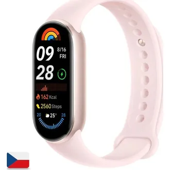 Fitness náramek Fitness chytrý náramek Růžový Čeština + 20 dní do členství