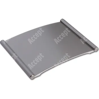 Informační tabulka Stříbrná dveřní tabulka Plato 150 o velikosti&nbsp;148 x 150 mm