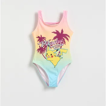 Dětská móda Reserved - Jednodílné plavky Pokémon - vícebarevná - 692EB-MLC - 692EB-MLC-U86