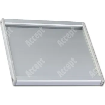 Informační tabulka Stříbrná dveřní tabulka Klassik Plus 103 o velikosti&nbsp;105 x 103 mm