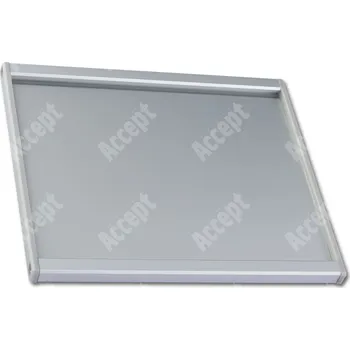 Informační tabulka Stříbrná dveřní tabulka Klassik Plus 132 o velikosti&nbsp;148 x 132 mm