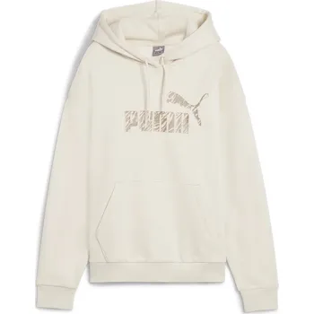 Dámská mikina Tepláková mikina bavlněná PUMA 68149287 zateplená s kapucí L