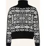 Bogner Dámský Svetr S Rolákem Nadin, černá / bílá, 38