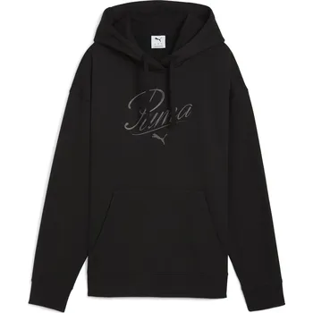 Dámská mikina Dámská Mikina PUMA ESS SCRIPT COMFORT HOODIE FL 68807201 – Černá M