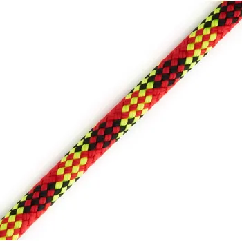 Lano Statické lano Courant ULTIMA 11mm 60m červená/reflexní žlutá