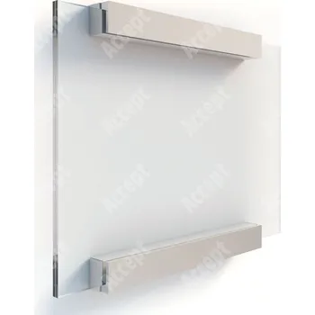 Informační tabulka Dveřní tabulka Kristallino 2 x 210 (297 x 210 mm) - A4 - rozměr 297 x 210 mm