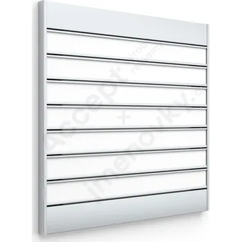 Informační tabulka Stříbrná&nbsp;dveřní tabulka&nbsp;SlimSlatz&nbsp;o velikosti&nbsp;187 x 185 mm&nbsp;s&nbsp;zásuvným systémem