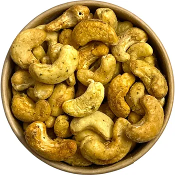 Nutworld.cz Kešu ořechy s česnekem a rozmarýnem Množství: 50g