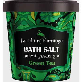Koupelová sůl Jardin Flamingo Green Tea Bath Salt sůl do koupele 1000 g