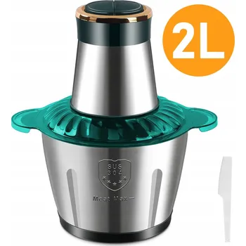 Kuchyňský mlýnek ELEKTRICKÝ MLÝNEK NA MASO 2L 300W 2 RYCHLOSTI NA OVOCE A ZELENINY