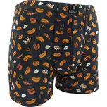 KEVIN pánské veselé boxerky Lonka - FASTFOOD (LONKA boxerky Kevin fastfood)